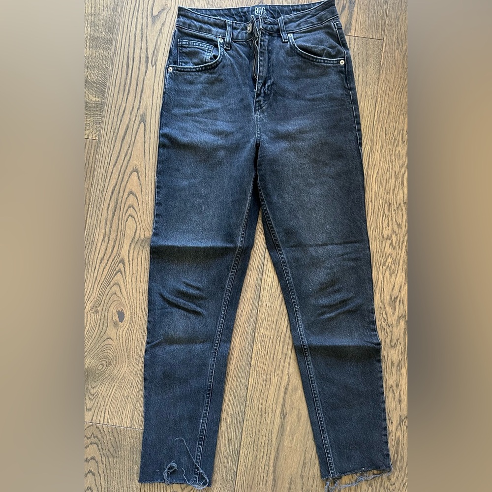 BDG Urban Outfitters Edie High-Rise Black Denim Jeans - Size W27/L32